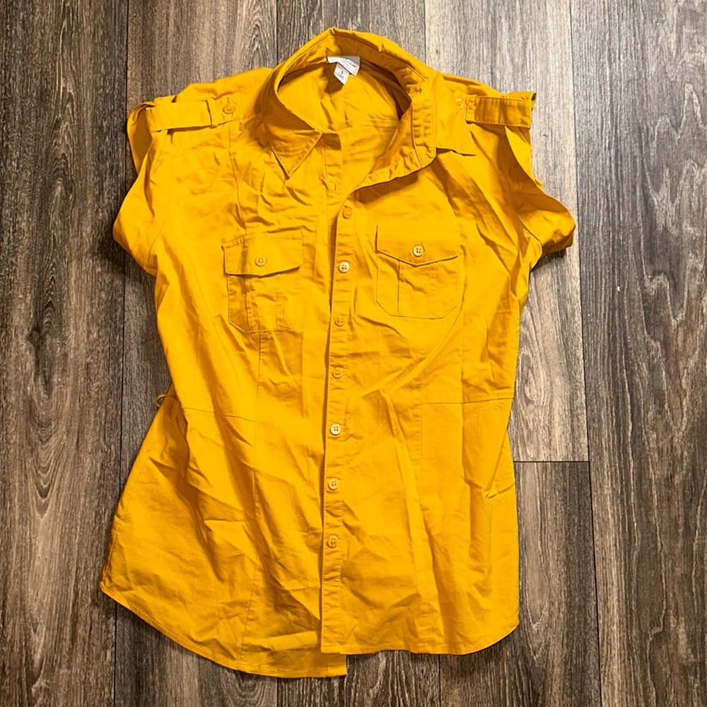Gold Safari Top